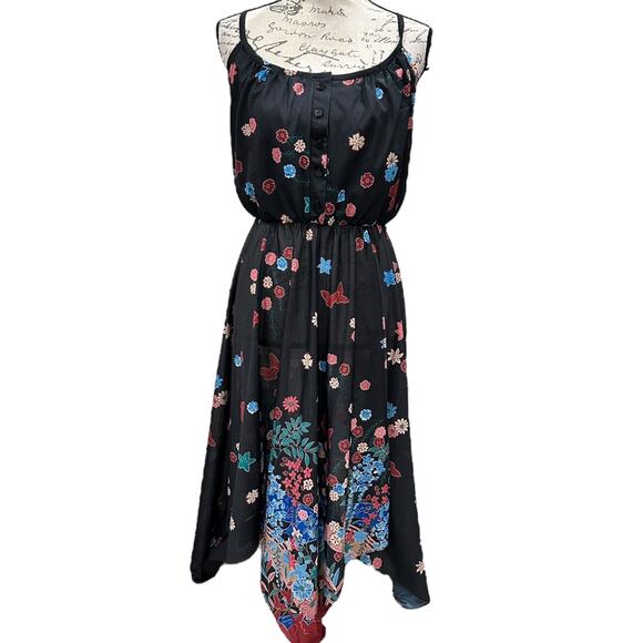 Vtg 70s Oops California Cottagecore Dress - Picture 2 of 8